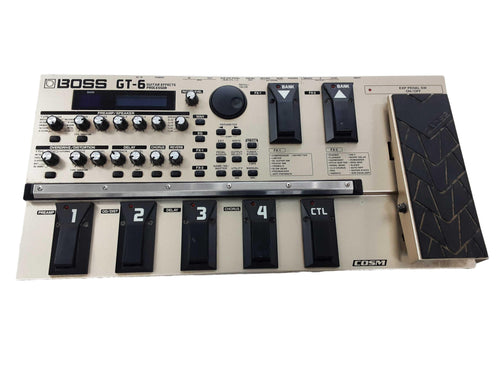 Boss Gt-6 Gold Audio Equipment