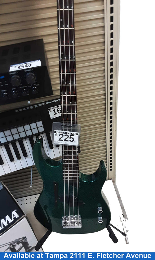 Washburn Mb-2 Green Electric Bass Guitar
