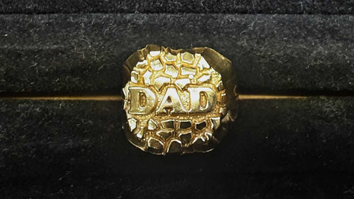 Men's Ring - Yellow Gold 10k (.417) 4.3 grams Size 11