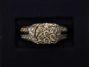 Ring - Wedding Set - White Gold 14k (.585) 7.8 grams Size 7