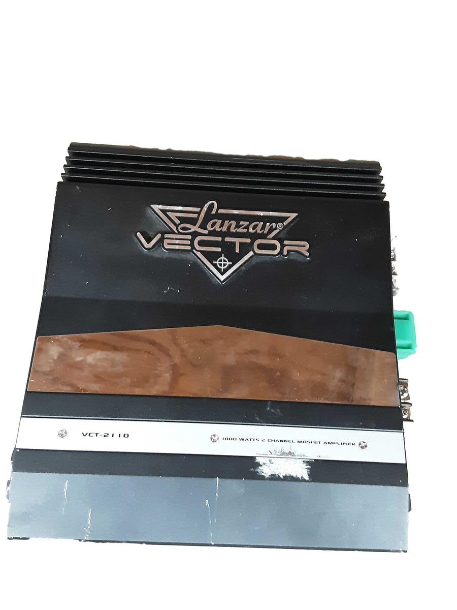 Lanzar Vct-2110 Black Car Audio Amplifier