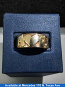 Men's Ring - Yellow Gold 10k (.417) 3.8 grams Size 9