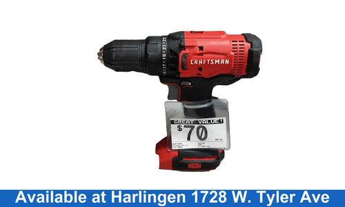 Craftsman Cmcd700 Red Cordless Standard Drill