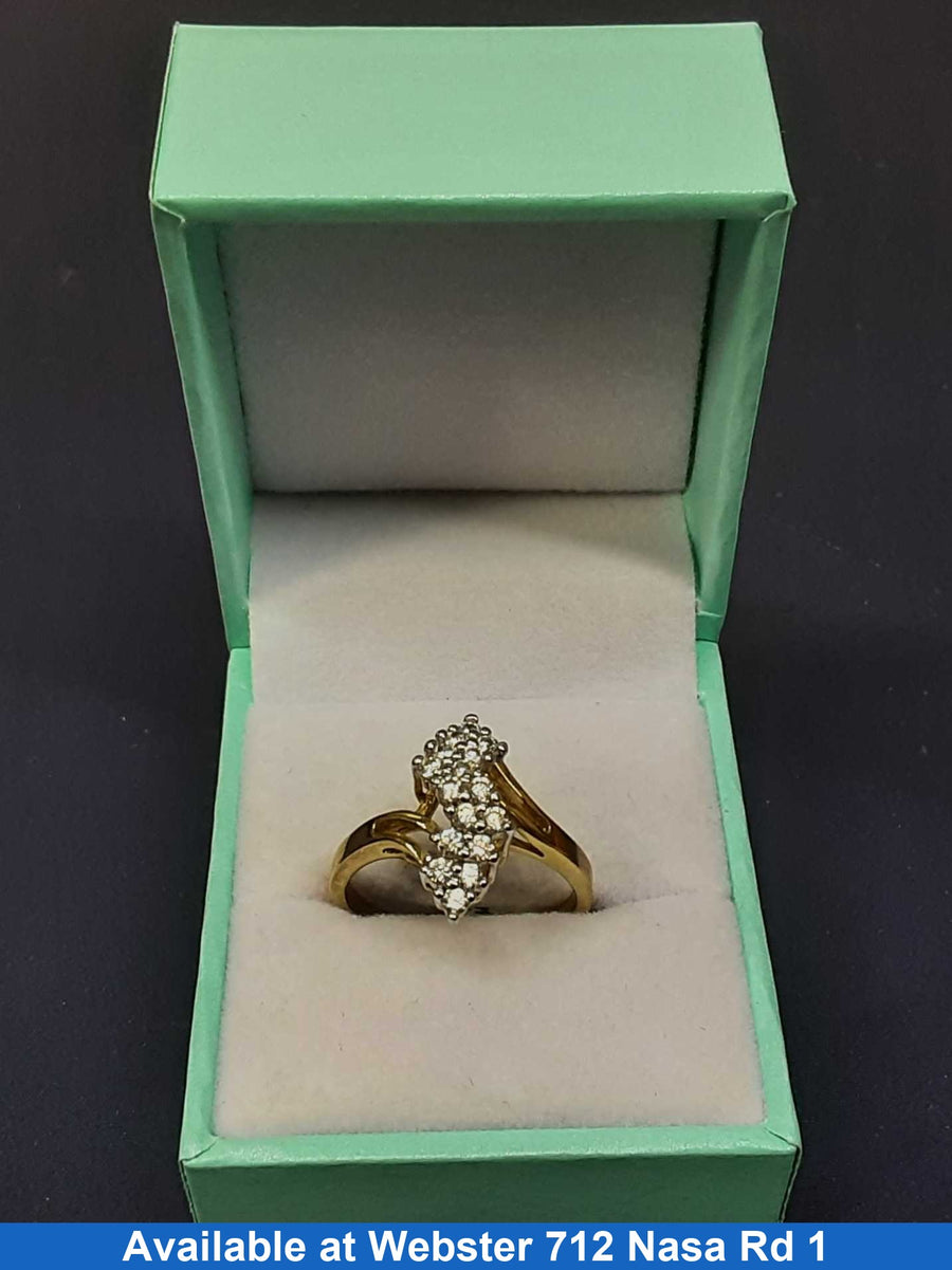 Men's Ring - Yellow Gold 10k (.417) 3.3 grams Size 9