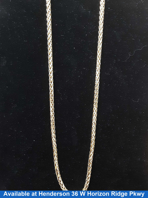 Wheat Chain - Yellow Gold 14k (.585) 30.4 grams 24 inch