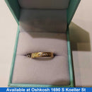 Ring - Wedding Band - Yellow Gold 14k (.585) 2.4 grams Size 4.5