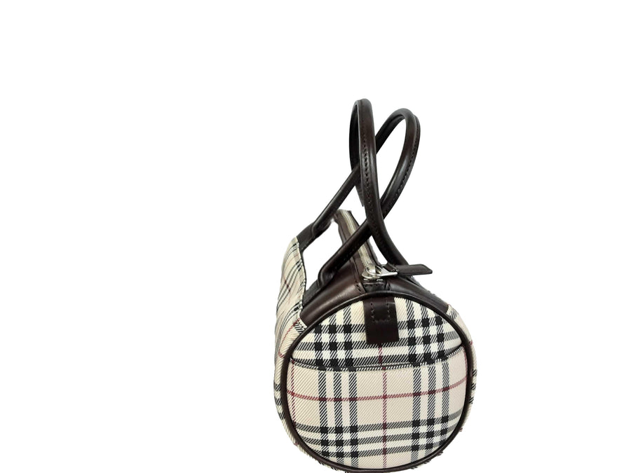 Burberry Roll Hb Brown Purse / Handbag
