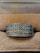Women's Ring - White Gold 14k (.585) 5.7 grams Size 9