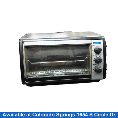 Black And Decker Cto6120b Black Small Kitchen Appliance