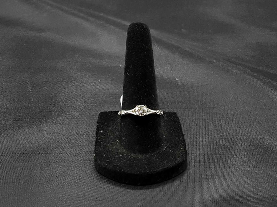 Ring - Engagement Set - White Gold 14k (.585) 2.8 grams Size 7