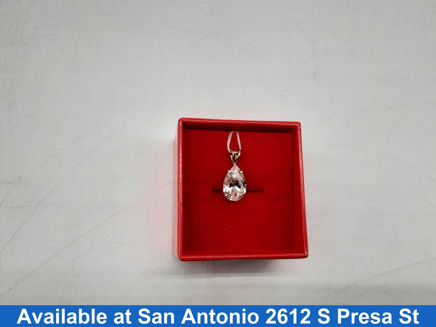 Diamond Pendant - Yellow Gold 14k (.585) 2.2 grams