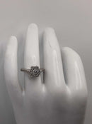 Women's Ring - White Gold 10k (.417) 3.5 grams Size 5