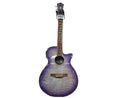 Ibanez Aeg1911-pib Purple Acoustic / Electric Classic Guitar