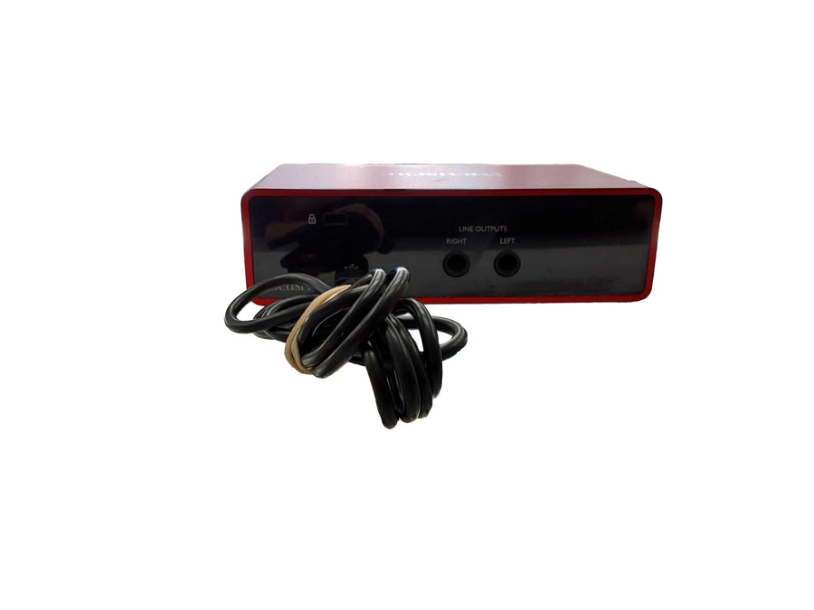 Focusrite Solo 3rd Gen Red Audio Recorder