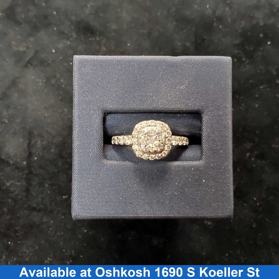 Women's Ring - White Gold 14k (.585) 4.1 grams Size 7
