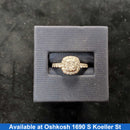 Women's Ring - White Gold 14k (.585) 4.1 grams Size 7