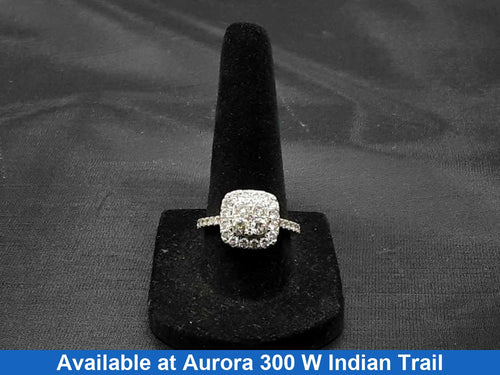 Women's Ring - White Gold 14k (.585) 4.1 grams Size 8