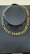 Figaro Chain - Yellow Gold 10k (.417) 29.3 grams 22 inch
