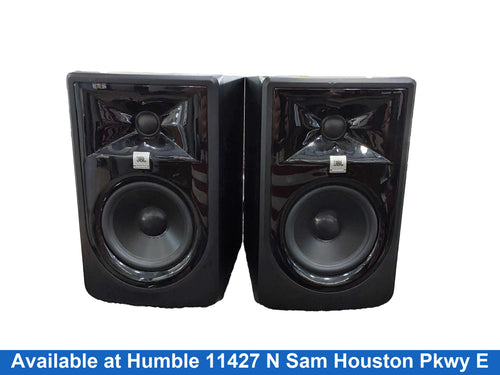Jbl 3059 Mkii Black Studio Monitor Speaker