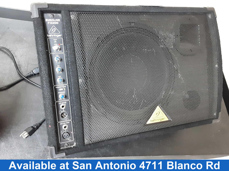 Behringer F1320d Black Studio Monitor Speaker