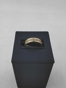 Ring - Wedding Band - Yellow Gold 14k (.585) 5.4 grams Size 6.5