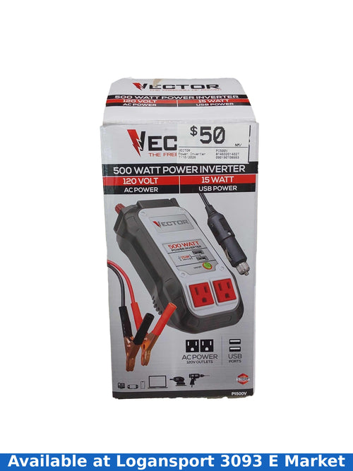 Vector Pi500v Black Power Inverter
