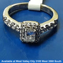 Women's Ring - White Gold 14k (.585) 5.4 grams Size 8.5