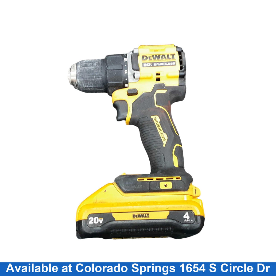 Dewalt Dcd794 Yellow Cordless Standard Drill