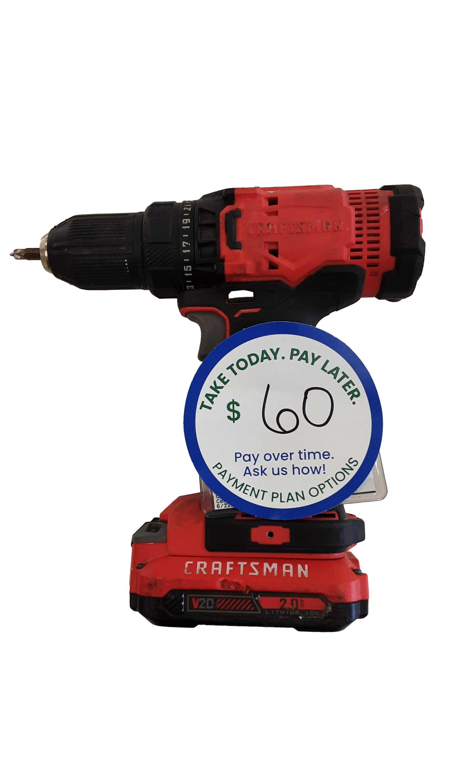Craftsman Cmcd700 Red Cordless Standard Drill