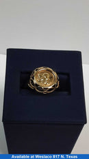 Women's Ring - Yellow Gold 10k (.417) 3.3 grams Size 7.5