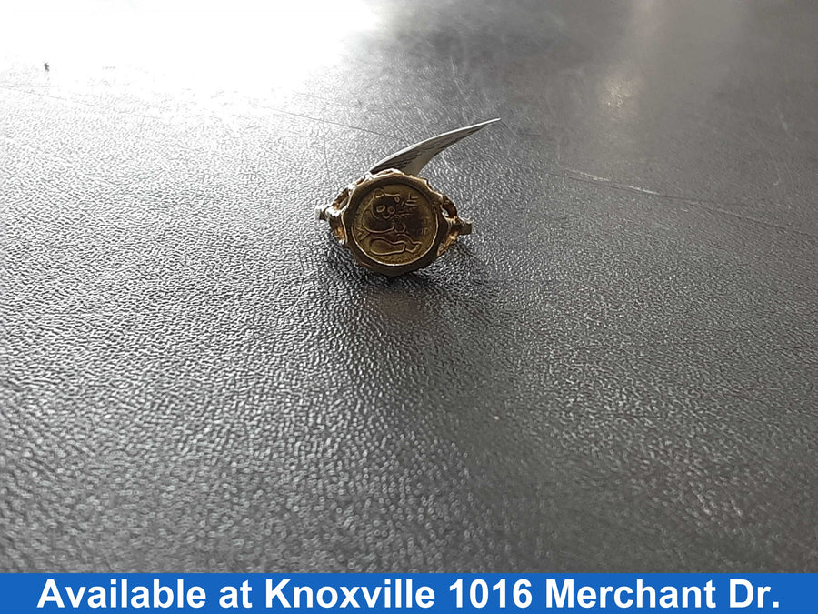 Women's Ring - Yellow Gold 14k (.585) 2 grams Size 6