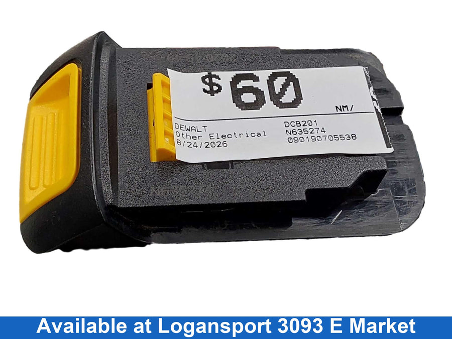 Dewalt Dcb201 Yellow Electrician Tool
