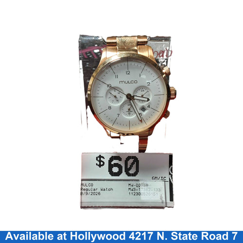 Mulco Mw-00238 Red Regular Watch