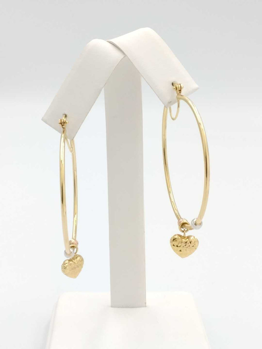 Bangle Earrings - Yellow Gold 14k (.585) 5 grams
