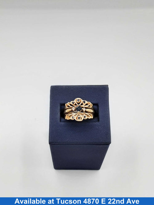 Women's Ring - Yellow Gold 14k (.585) 5.4 grams Size 7