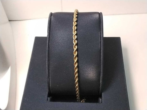 Rope Bracelet - Yellow Gold 14k (.585) 5.3 grams 8 inch