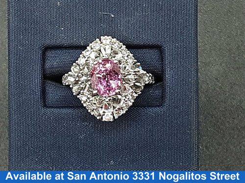 Women's Ring - White Gold 18k (.750) 5.5 grams Size 20