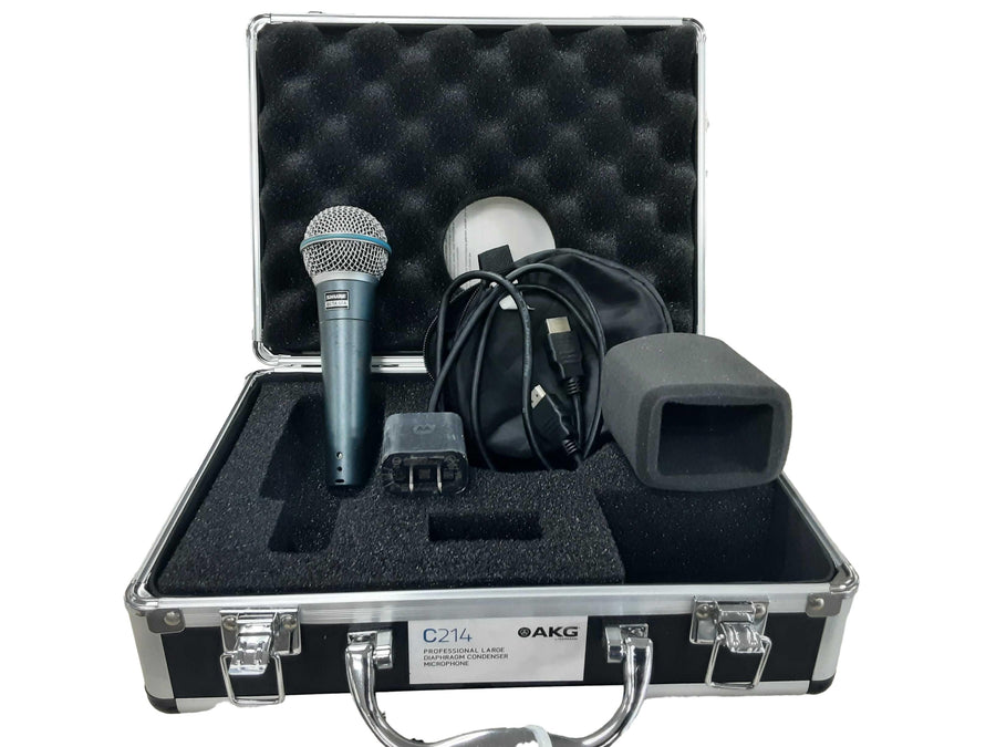 Akg C214 Black Cordless Microphone