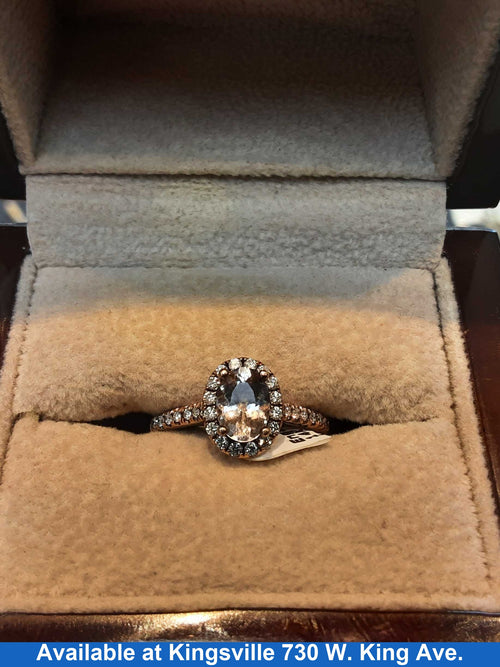 Ring - Engagement Set - Rose Gold 14k (.585) 2.9 grams Size 7