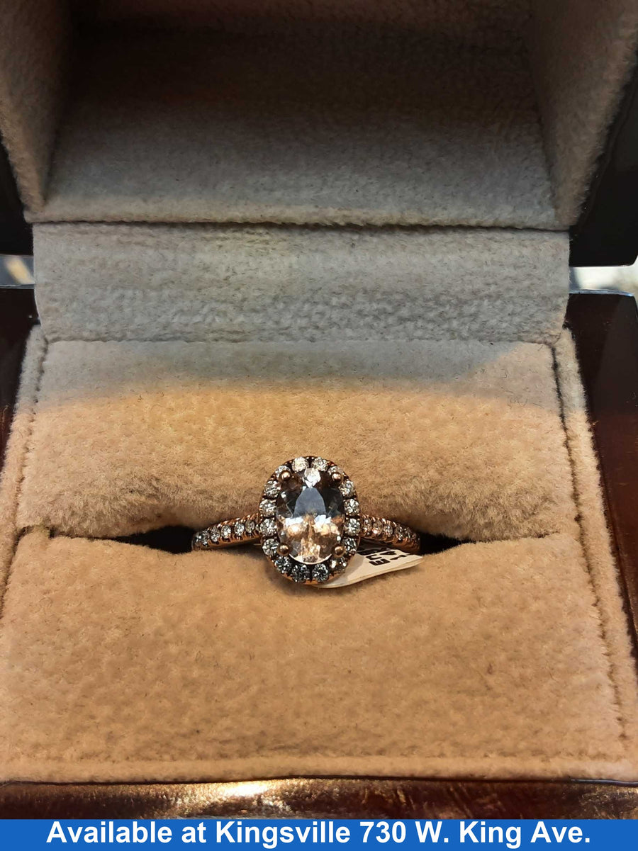 Ring - Engagement Set - Rose Gold 14k (.585) 2.9 grams Size 7