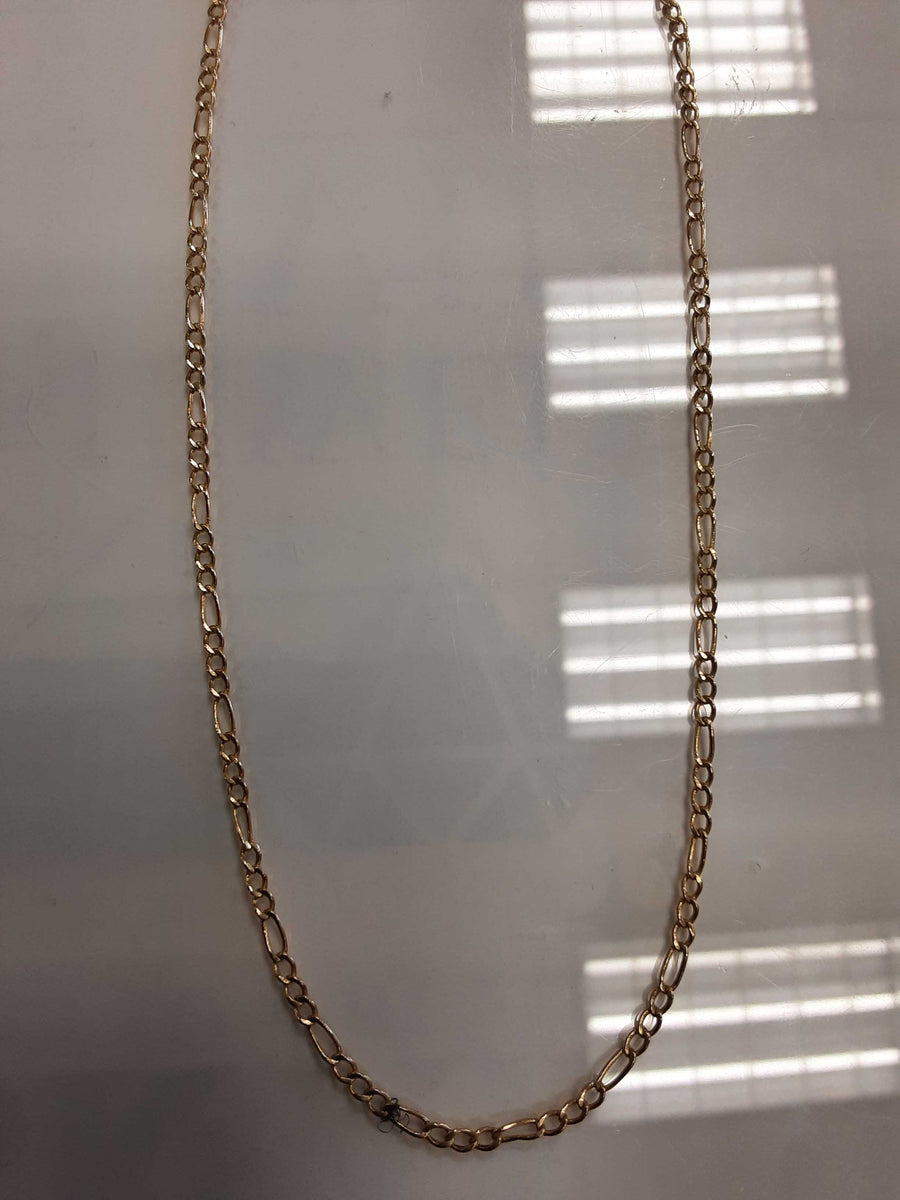 Figaro Chain - Yellow Gold 10k (.417) 3.1 grams 24 inch