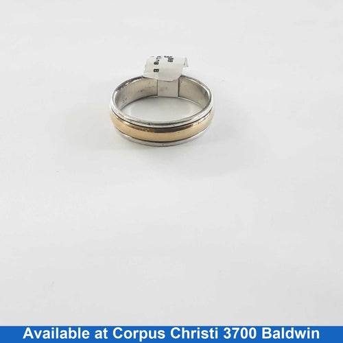 Ring - Wedding Band - Silver 7.3 grams Size 7