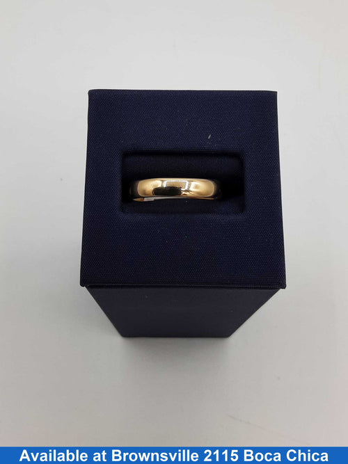 Ring - Wedding Band - Yellow Gold 14k (.585) 2.8 grams Size 8.5