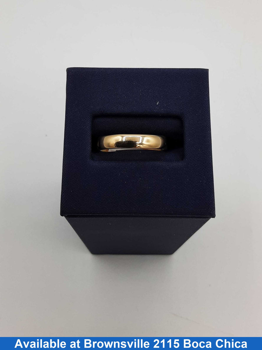 Ring - Wedding Band - Yellow Gold 14k (.585) 2.8 grams Size 8.5