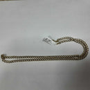 Cuban Link Chain - Yellow Gold 10k (.417) 9.9 grams 22 inch