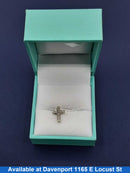 Single Stud Earring - White Gold 10k (.417) 0.6 grams