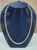 Rope Chain - Yellow Gold 10k (.417) 12.6 grams 24 inch