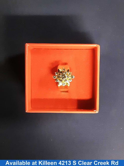 Women's Ring - Yellow Gold 14k (.585) 4.4 grams Size 7