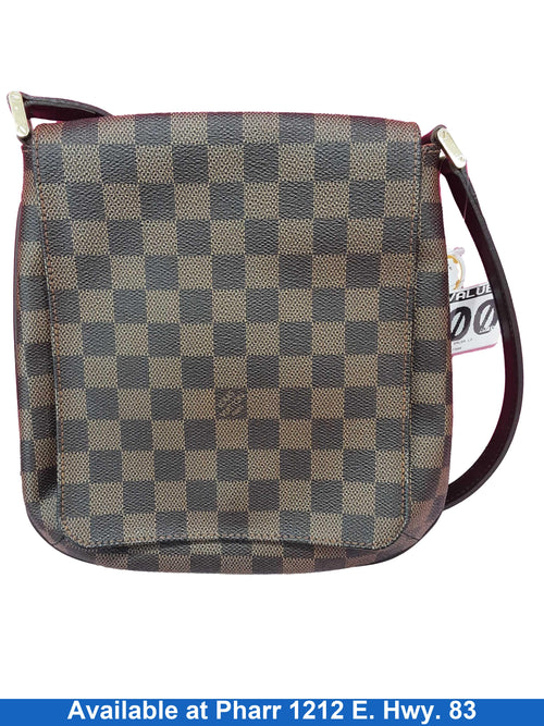 Louis Vuitton Musette Salsa Long Strap Damier Brown Purse / Handbag