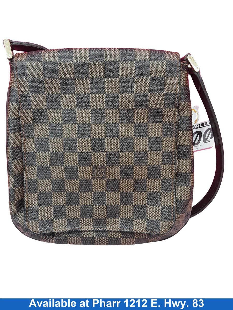 Louis Vuitton Musette Salsa Long Strap Damier Brown Purse / Handbag